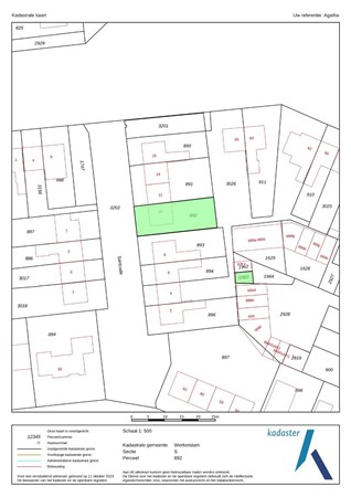 Floorplan - Santcade 10, 4254 EC Sleeuwijk